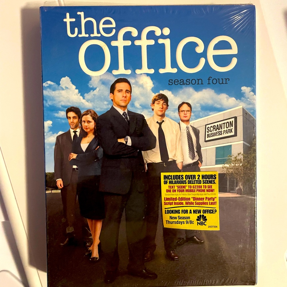 The Office DVDs, Box Set of Season Two, Season Three, Season Four-New